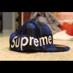 Supreme Buffalo Check Hat